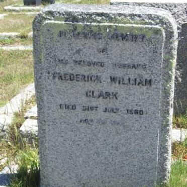 CLARK Frederick William -19?0