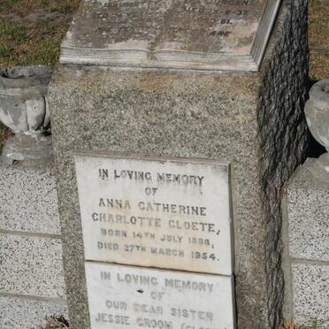 CLOETE :: GROOM :: JURGENS