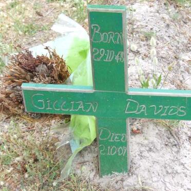 DAVIDS Gillian 1948-2009