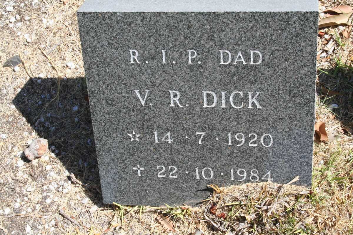 DICK V.R. 1920-1984