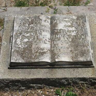 ERIKSON John Erik -1951 &amp; Femma -1963