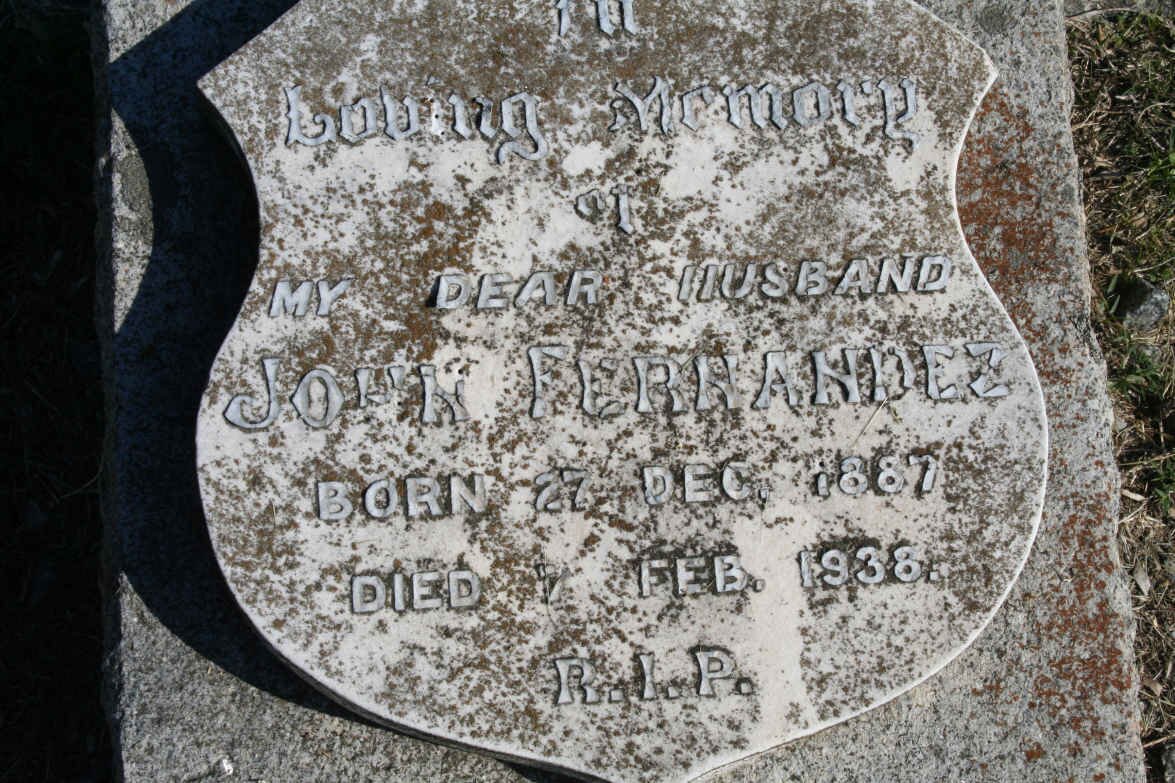 FERNANDEZ John 1887-1938