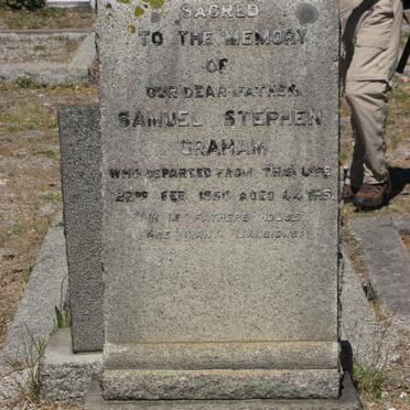 GRAHAM Samuel Stephen -1950