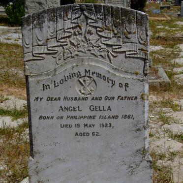 GELLA Angel 1861-1923 &amp; Mary Elizabeth -19?8