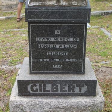 GILBERT Harold William 1884-1968 &amp; Lily ? nee RUSSELL