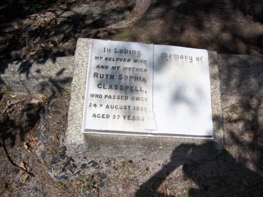 GLASSPELL Ruth Sophia -1955