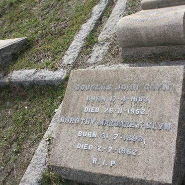 GLYN Douglas John 1883-1952 &amp; Dorothy Margaret 1893-1962