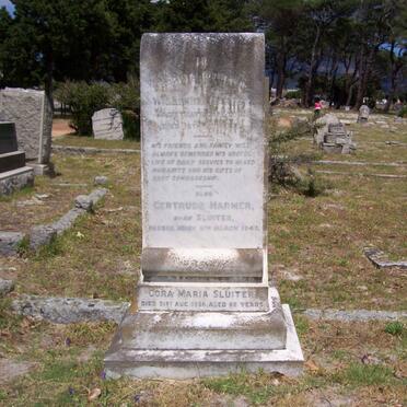 HARMER Willshire -1932 &amp; Gertrude SLUITER -1948 :: SLUITER Cora Maria -1956