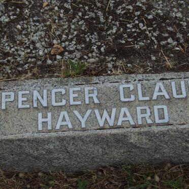 HAYWARD Spencer Claude