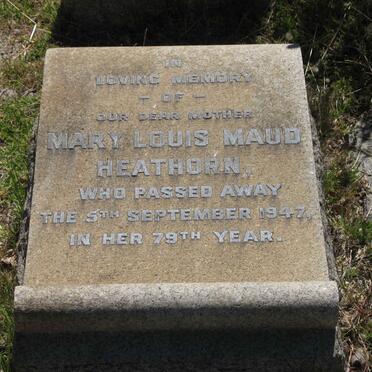 HEATHORN Mary Louis Maud -1947