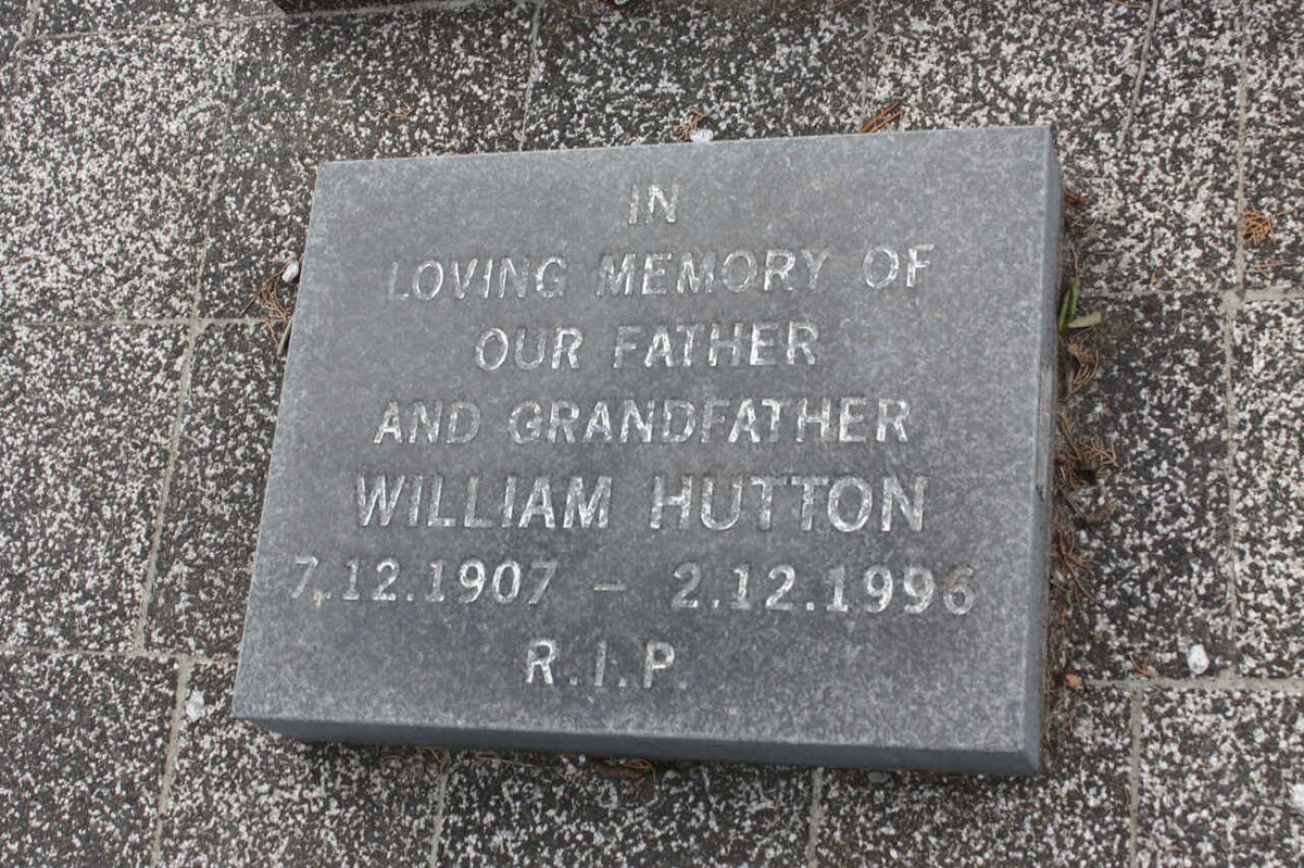 HUTTON William 1907-1996