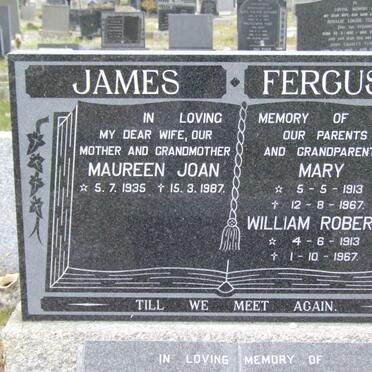 JAMES Maureen Joan 1935-1987