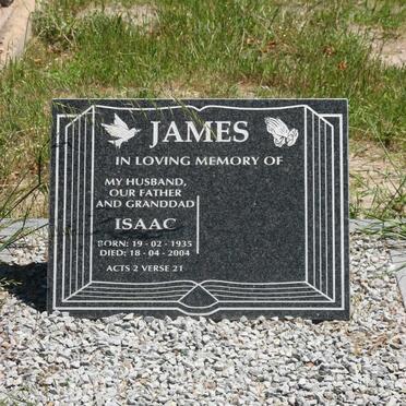 JAMES Isaac 1935-2004