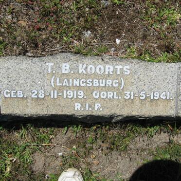 KOORTS T.B. 1919-1941