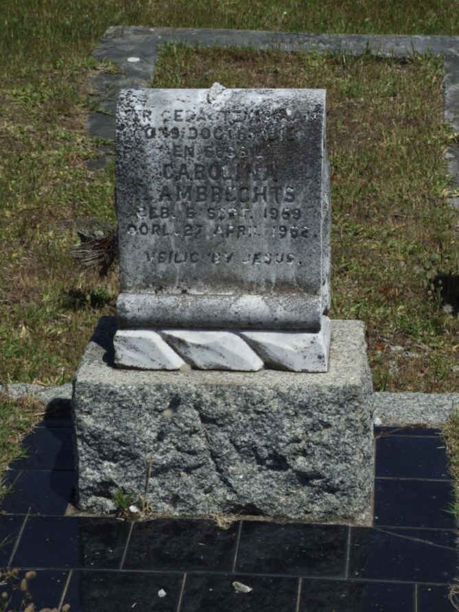 LAMBRECHTS Carolina 1959-1962