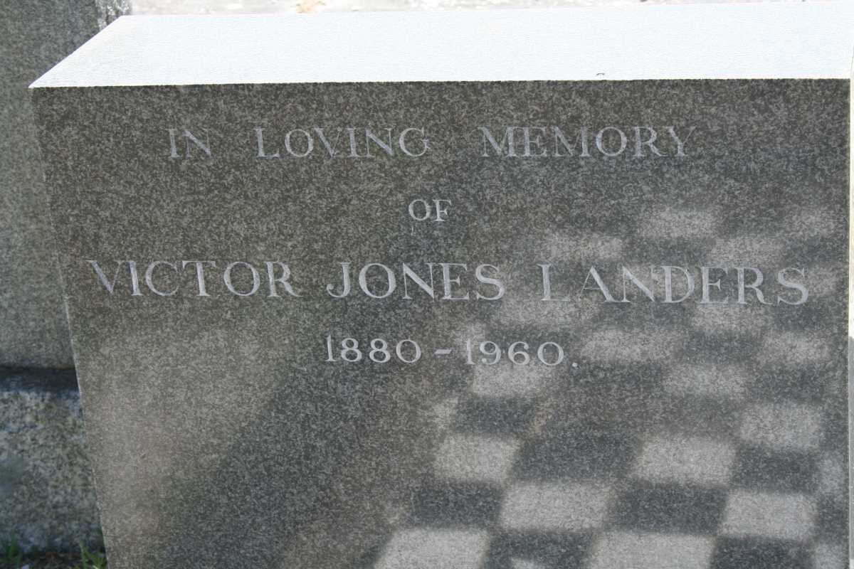 LANDERS Victor Jones 1880-1960