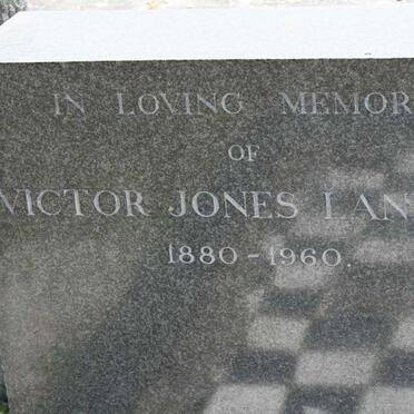 LANDERS Victor Jones 1880-1960