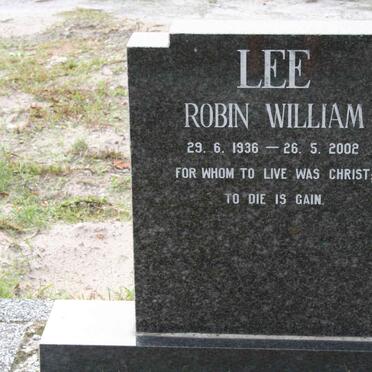 LEE Robin William 1936-2002