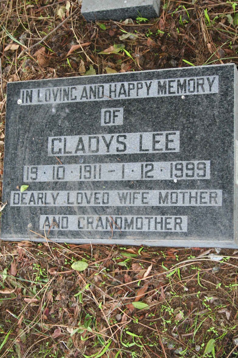 LEE Gladys 1911-1999