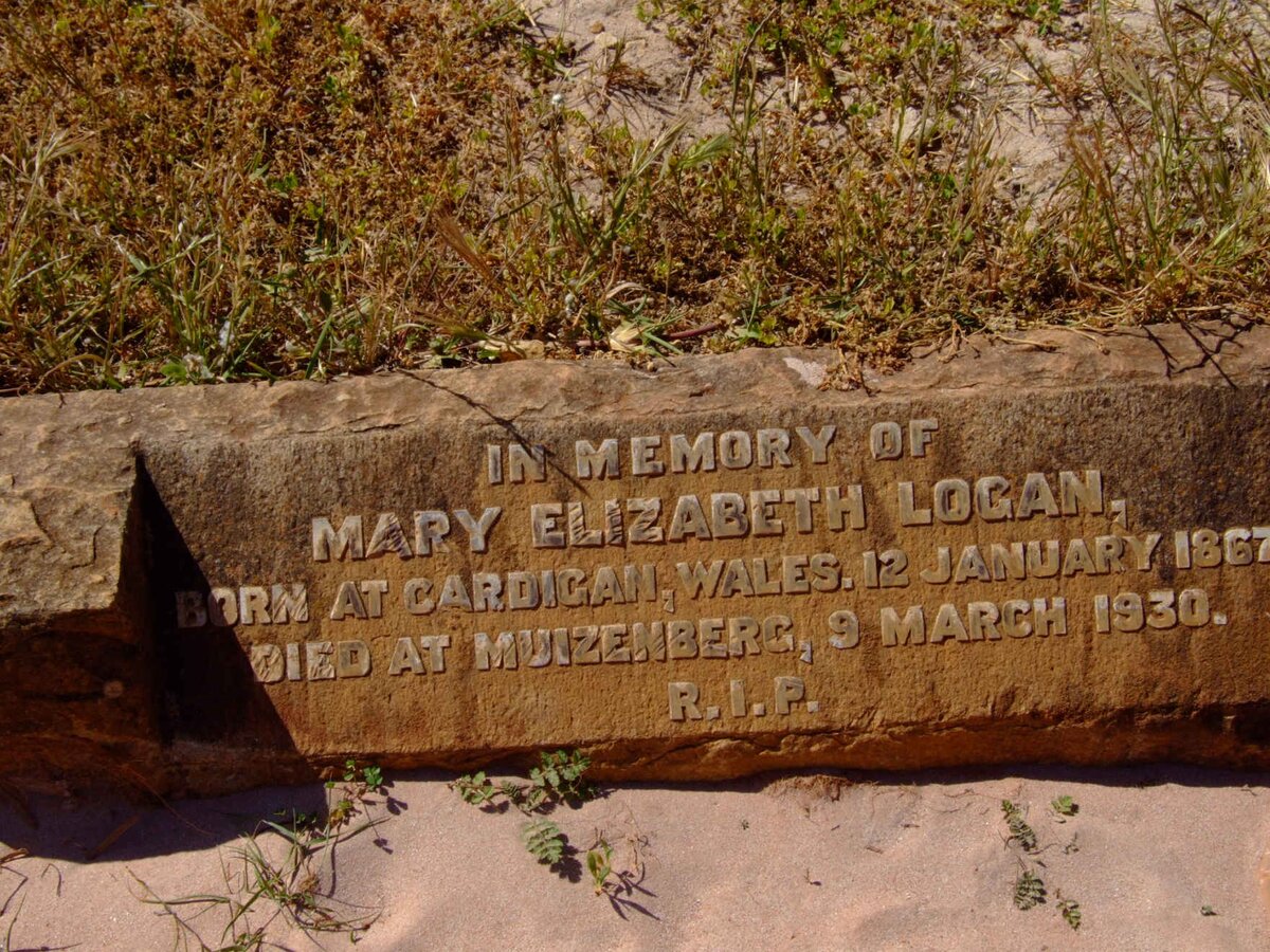 LOGAN Mary Elizabeth 1867-1930