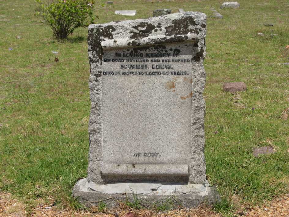 LOUW Samuel -1945