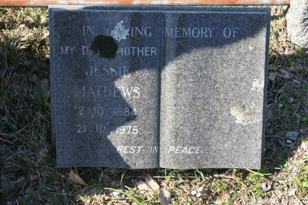 MATHEWS Jessie 1884-1975