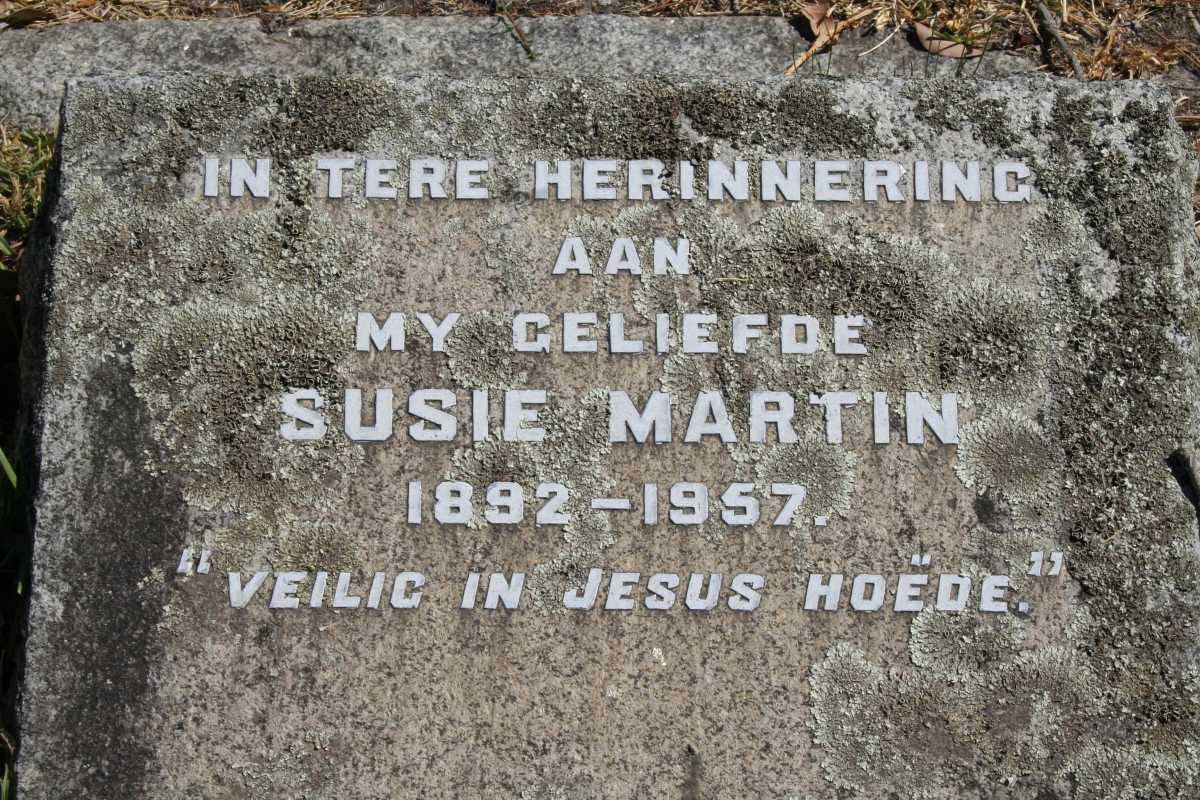 MARTIN Susie 1892-1957