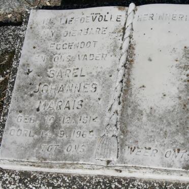 MARAIS Sarel Johannes 1914-1969