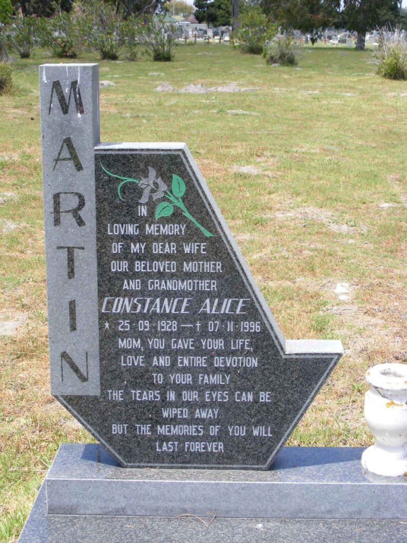 MARTIN Constance Alice 1928-1996