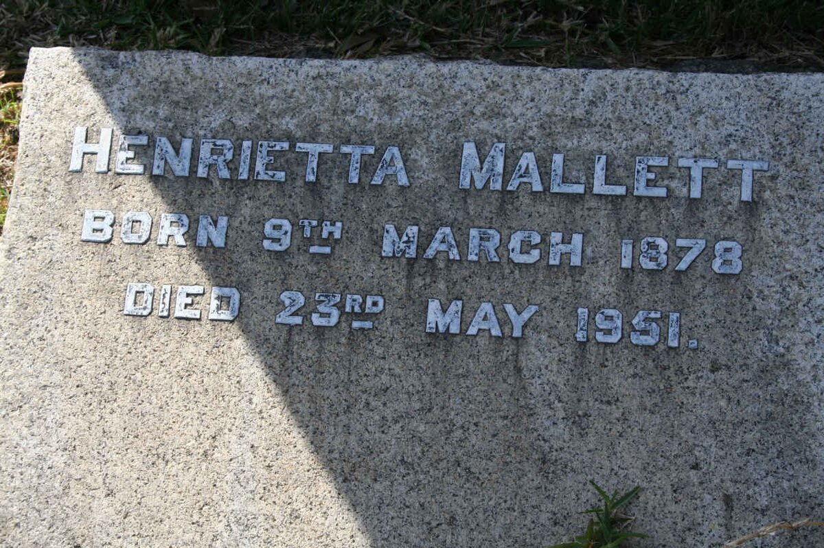 MALLET Henrietta 1878-1951