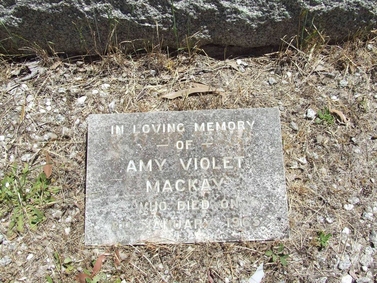 MACKAY Amy Violet -1965
