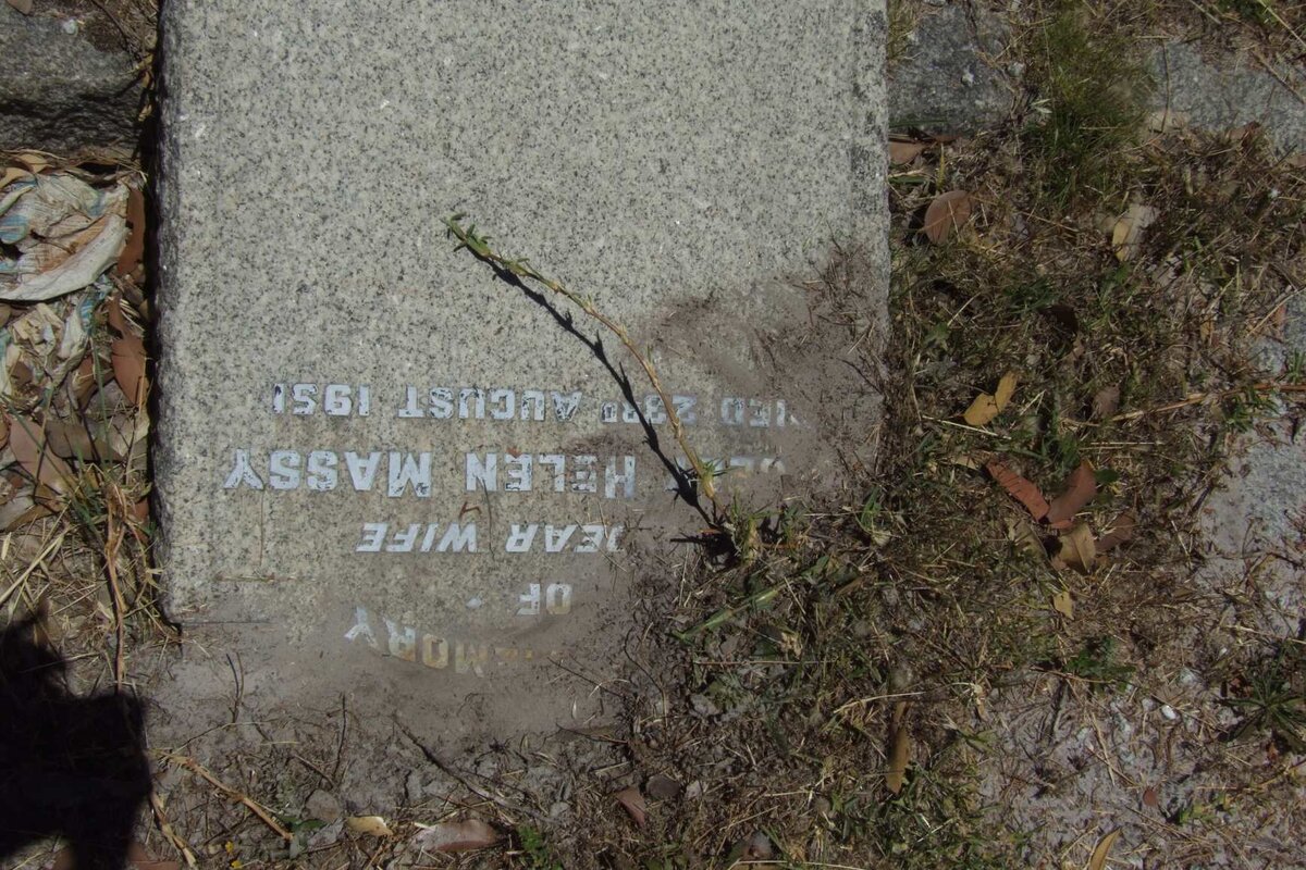 MASSY Cecily Helen -1951