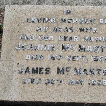 MCMASTER James -1968 & Jeannie -1961