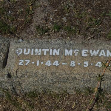 MCEWAN Quintin 1944-1944