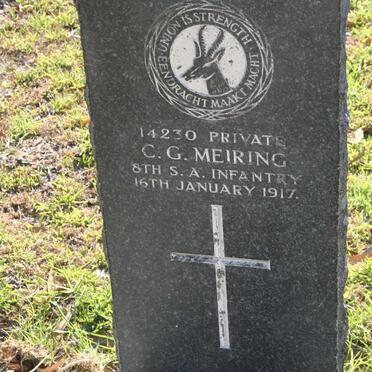 MEIRING C.G. -1917