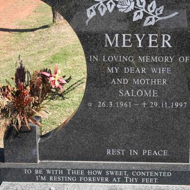 MEYER Salome 1961-1997