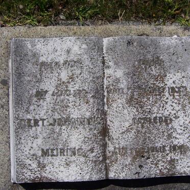 MEIRING Gert Johannes 1933-1944