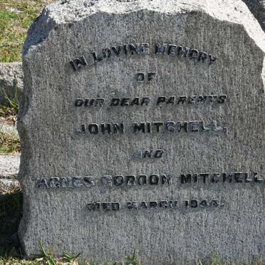 MITCHELL John & Agnes Gordon -1944