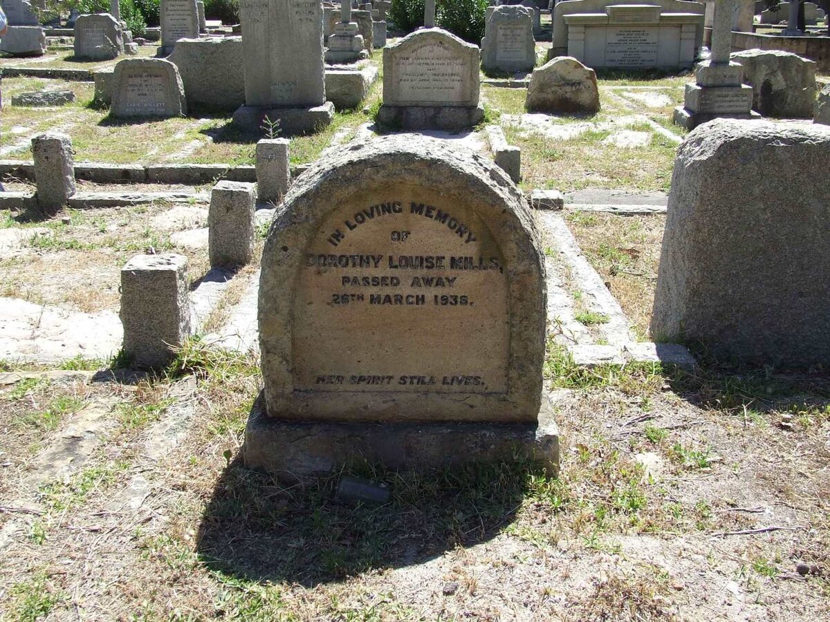 MILLS Dorothy Louise -1938