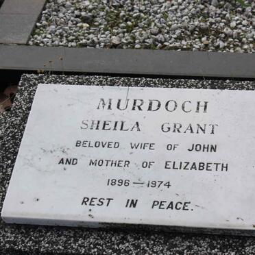 MURDOCH Sheila nee GRANT 1896-1974