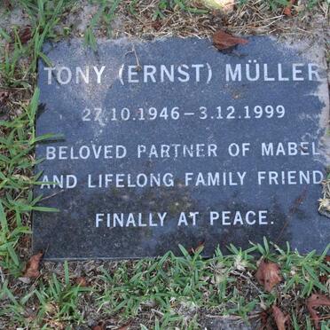 MÜLLER Tony 1946-1999