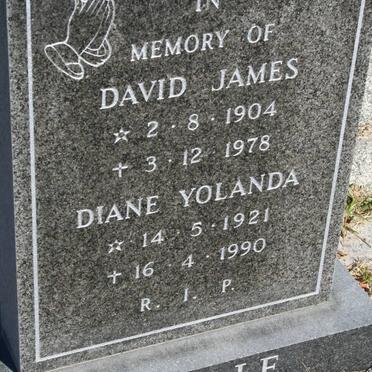 MURIE David James 1904-1978 &amp; Diane Yolanda 1921-1990