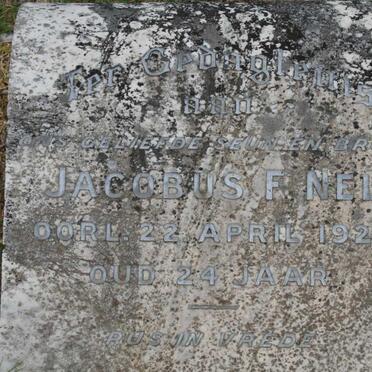 NEL Jacobus F. -1928