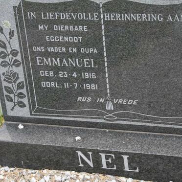 NEL Emmanuel 1916-1981