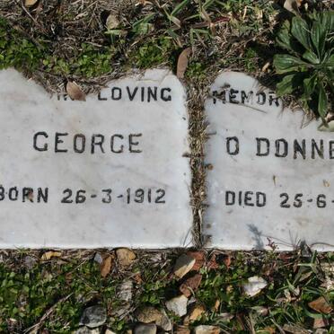 O'DONNELL George 1912-1980