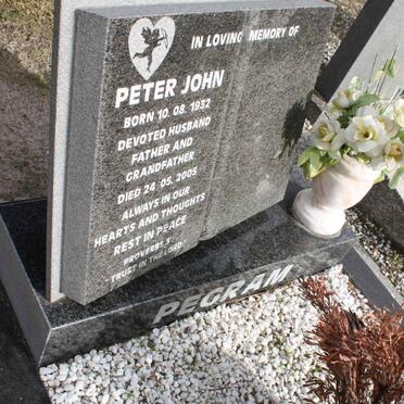PEGRAM Peter John 1932-2005