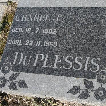 PLESSIS Charel J., du 1902-1968