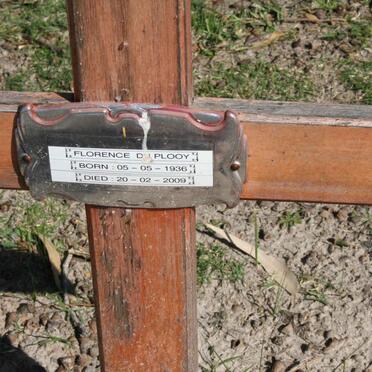 PLOOY Florence, du 1936-2009