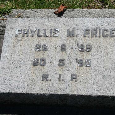 PRICE Phyllis M. 1889-1980
