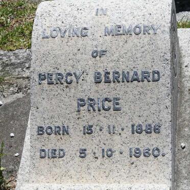 PRICE Percy Bernard 1886-1960